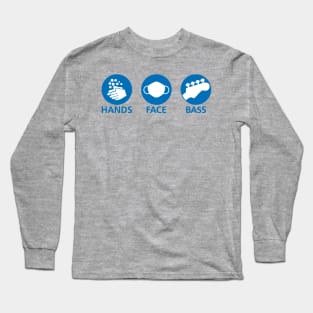 Hands Face Bass Long Sleeve T-Shirt